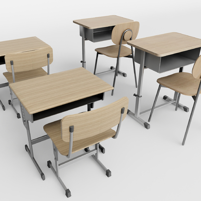 Modern desks and chairs Classroom desks and chairs