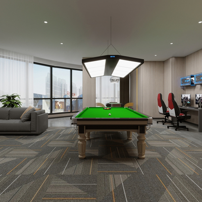 Modern Billiard Room