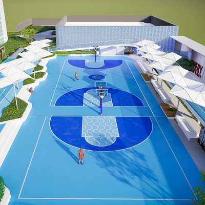 Basketball court