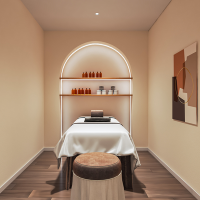 Wabi-sabi Style SPA Nursing Room