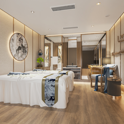 New Chinese SPA care room