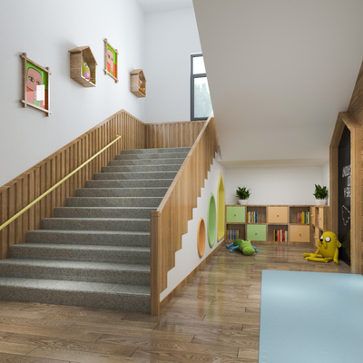 Kindergarten Staircase