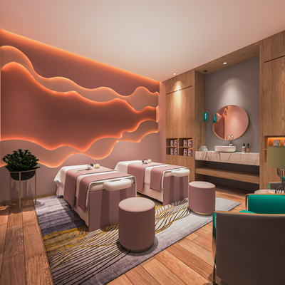 New Chinese SPA care room