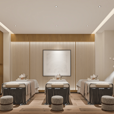 New Chinese SPA care room