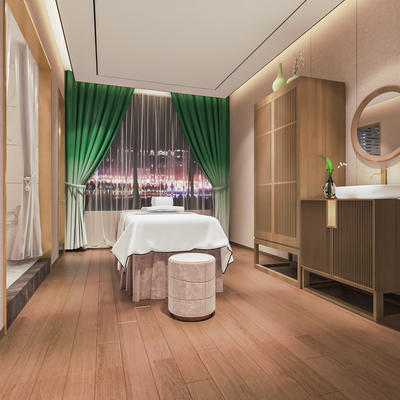 New Chinese SPA care room