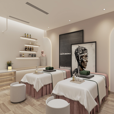 Modern SPA Care Room