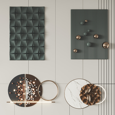 geometric wall ornaments