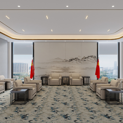 New Chinese-style reception room