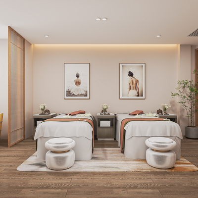 New Chinese SPA care room