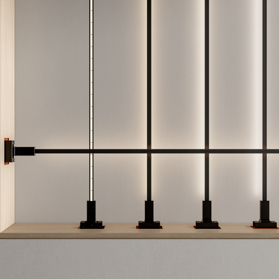 skylight linear lamp wall lamp