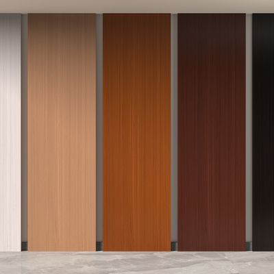 Wood veneer siding