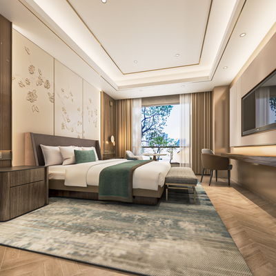 New Chinese Hotel Rooms