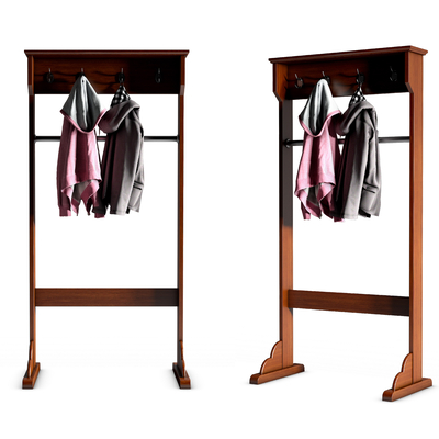 Neo-Chinese Style Hanger Coat Rack