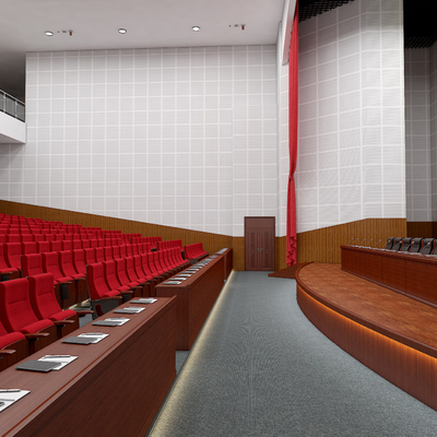 Modern Party Building Lecture Hall