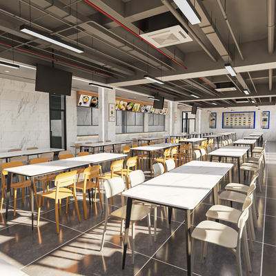 Student Cafeteria Staff Dining Room