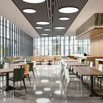 Student Cafeteria Staff Dining Room