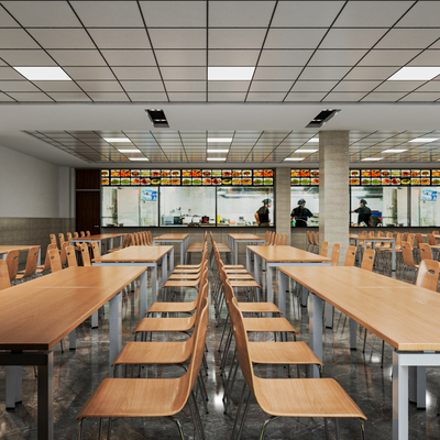 Student Cafeteria Staff Dining Room