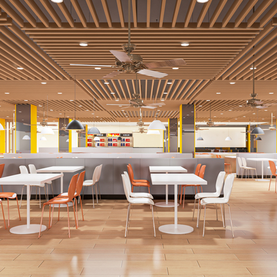 Student Cafeteria Staff Dining Room