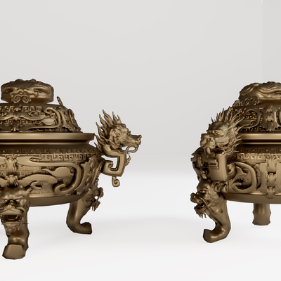 Chinese classical censer