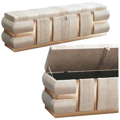 Affordable Luxury Style Storage Stool Bed End Stool