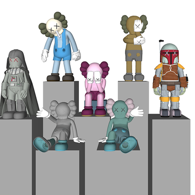 Modern KAWS Art Toy