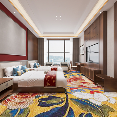 New Chinese Hotel Rooms