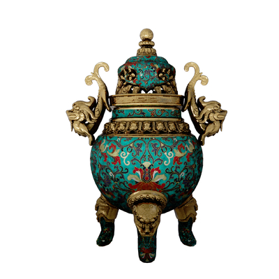 Chinese-style incense burner tripod