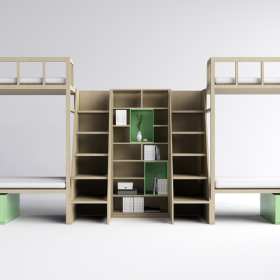 Modern Bed-and-Bed Dormitory Bed