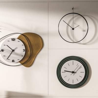 Modern Clock Wall Decoration Pendant