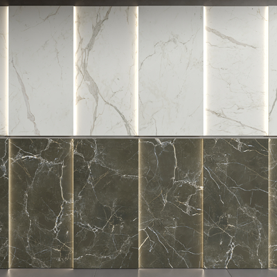 Marble Wall parapet