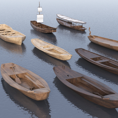 Chinese Wupeng Wooden Boat Fishing Boat