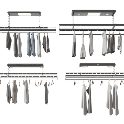 Electric clothes rail drying rack