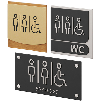 Guide Signs, Signs, Toilet Icons