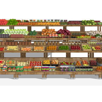 Modern Vegetable Fruit Shelf