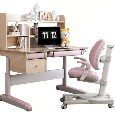 Children's desk chair lifting desk