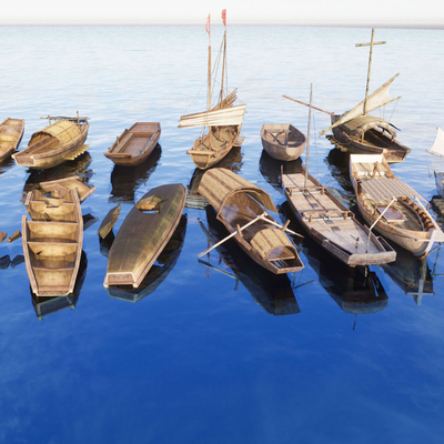 Wooden Boat Cruise Boat Fishing Boat Dock Sightseeing Boat