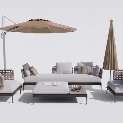 Minotti outdoor sofa