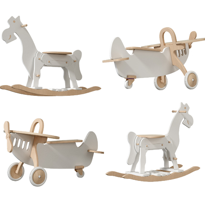 Children's rocking horse rocking chair