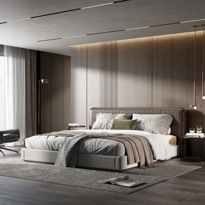 Minotti modern bedroom