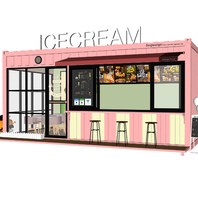 Ice Cream Shop Container