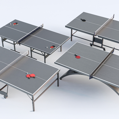 Modern table tennis table table tennis table