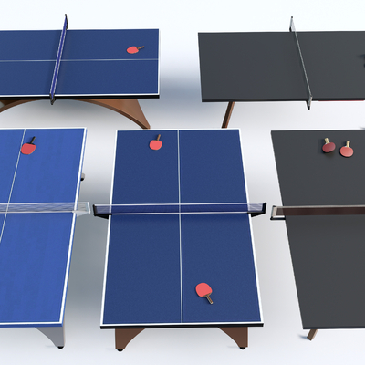 Modern table tennis table table tennis table