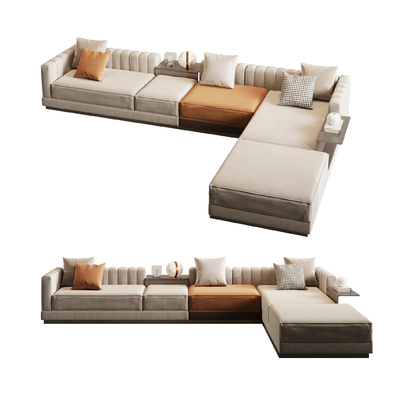 Minotti corner sofa