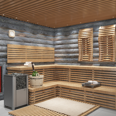 Neo-Chinese Style sauna room khan steam room