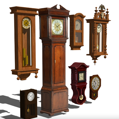 European classical floor clock pendulum clock