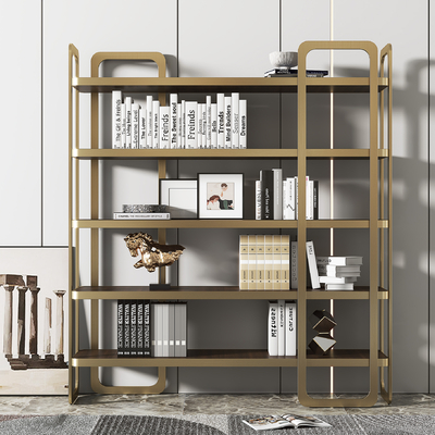 Modern Metal Decorative Shelf Bookshelf