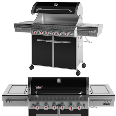 Outdoor barbecue grill