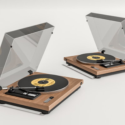 Dual Record Player Phonograph