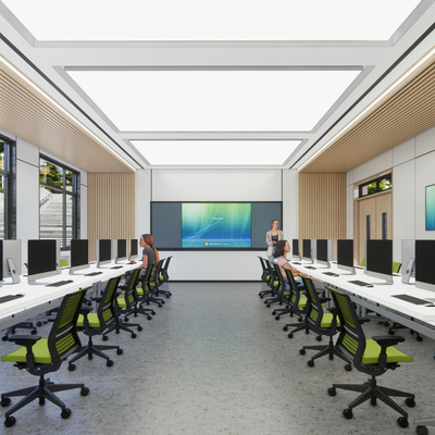 modern multimedia classroom