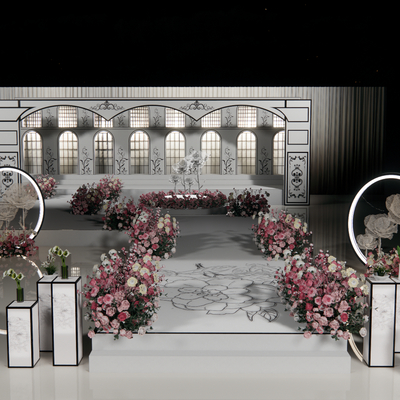 French Wedding Stage